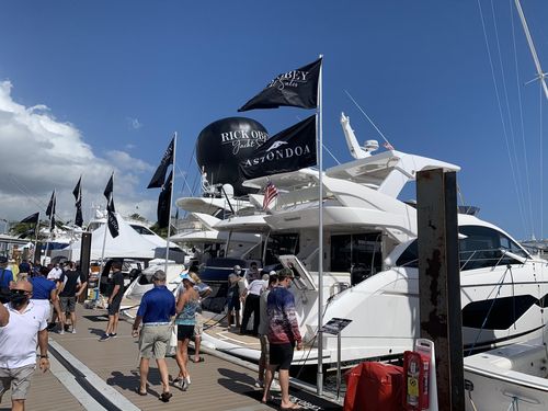 Rick Obey Yacht Sales at Fort Lauderdale International Boat Show 2020