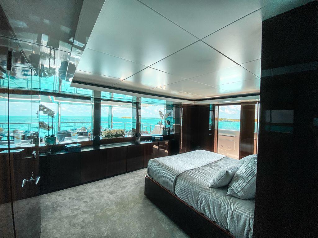 Oculus: A Luxurious 128’ 1996 Oceanfast Custom Tri-Deck Yacht Emerges From A $3 Million Refit
