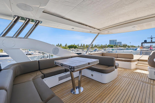 Introducing Hillrose 28:  A Luxurious 73' 2014 Sunseeker Manhattan Yacht