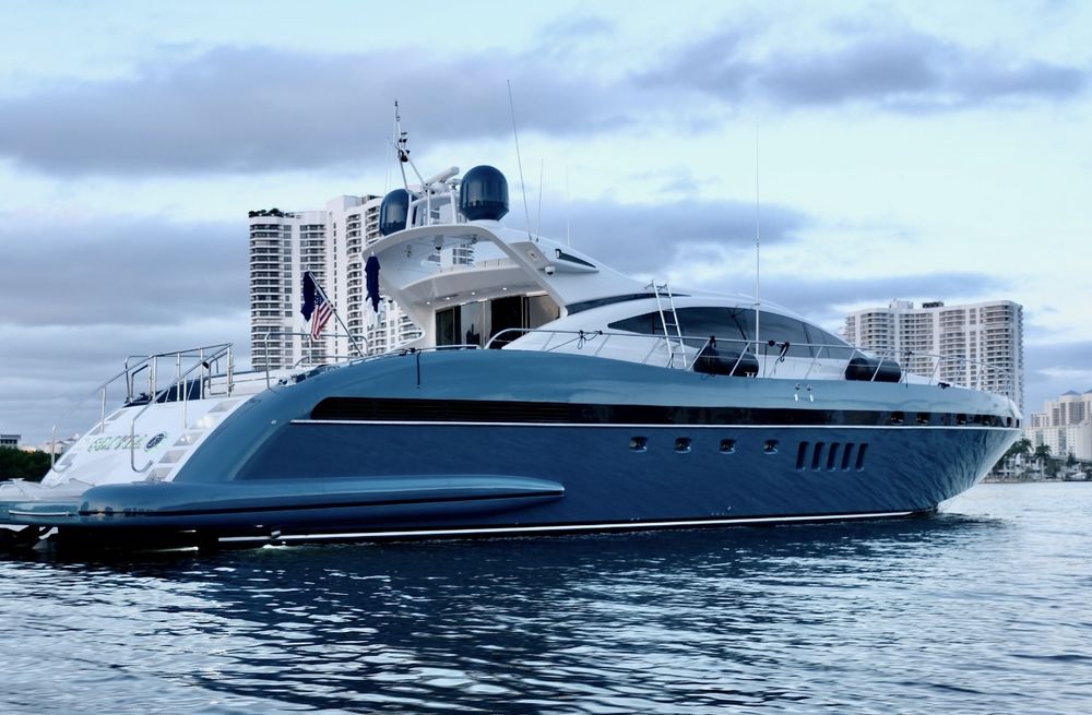 The 92’ Mangusta - Experience Performance and Style aboard