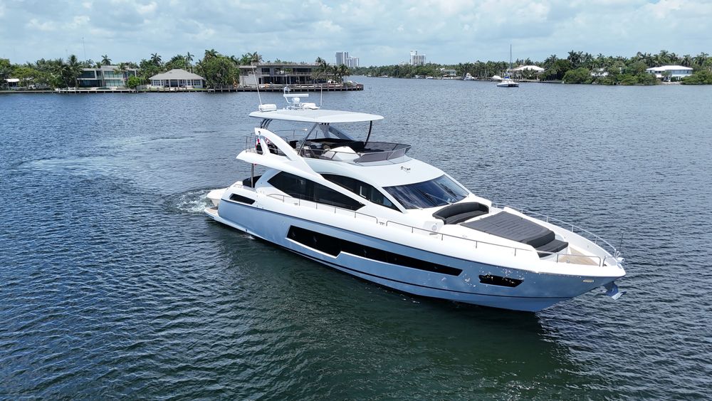 New to the market: 75' 2017 Sunseeker 75 Yacht