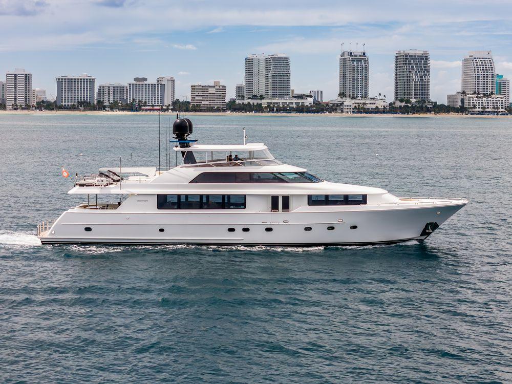 The Westport 112’- Weekend Getaway Vessel