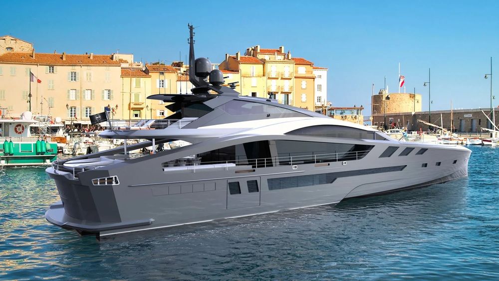 Palmer Johnson 140' – Sleek & Striking
