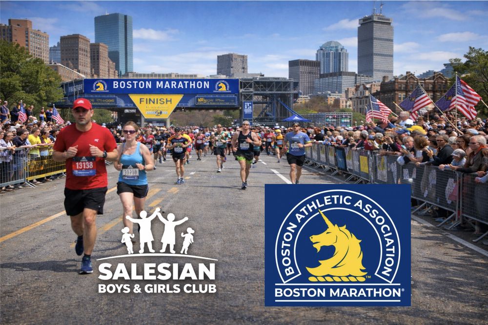 Rick Obey Returns to the Boston Marathon in Support of East Boston Salesian Boys & Girls Club