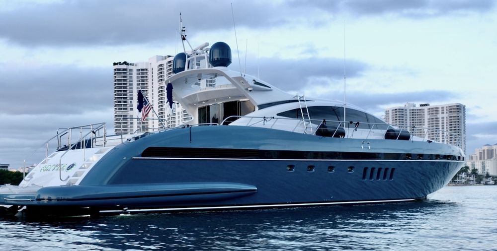 The 92’ Mangusta - Experience Performance and Style aboard