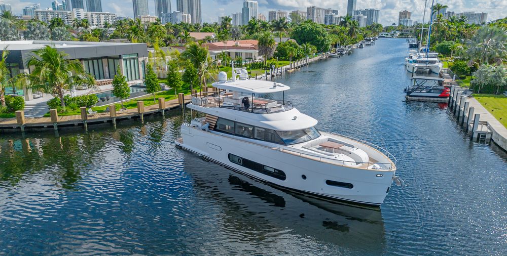 The 66’ Azimut Magellano  - Expansive and Beautiful