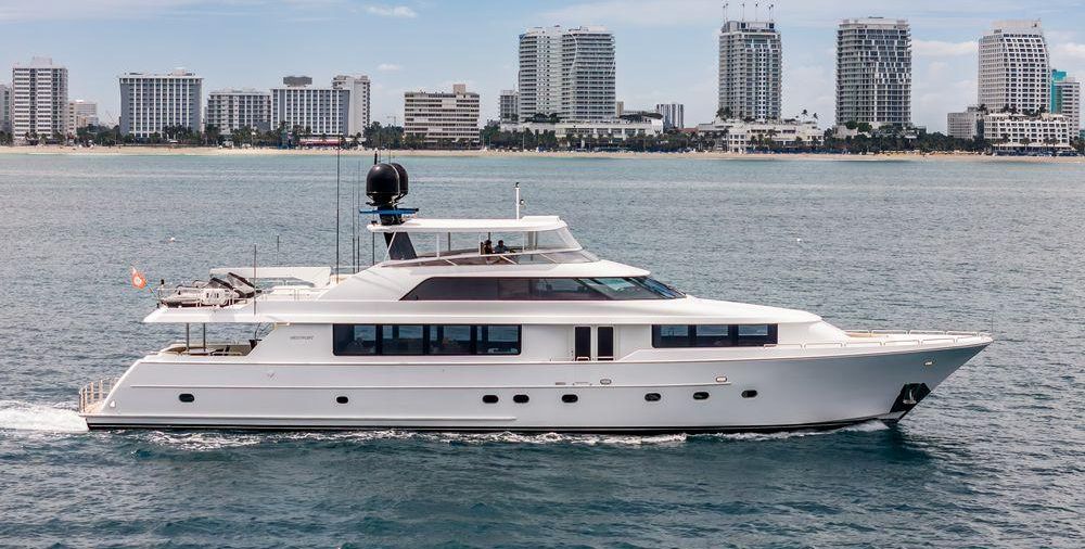 The Westport 112’- Weekend Getaway Vessel