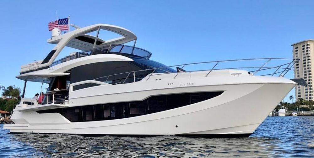 MAJOR PRICE DROP!! BRING ALL REASONABLE OFFERS!! - 64' 2019 GALEON 640 FLYBRIDGE