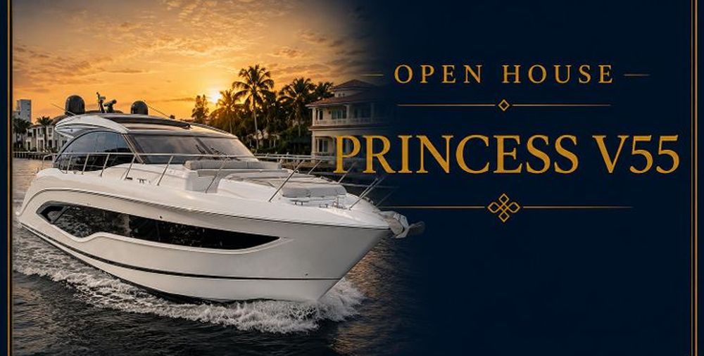 An Evening Aboard the Princess V55