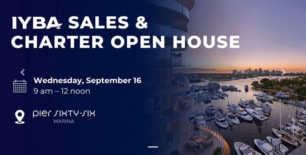 RICK OBEY YACHT SALES AT THE IYBA OPEN HOUSE