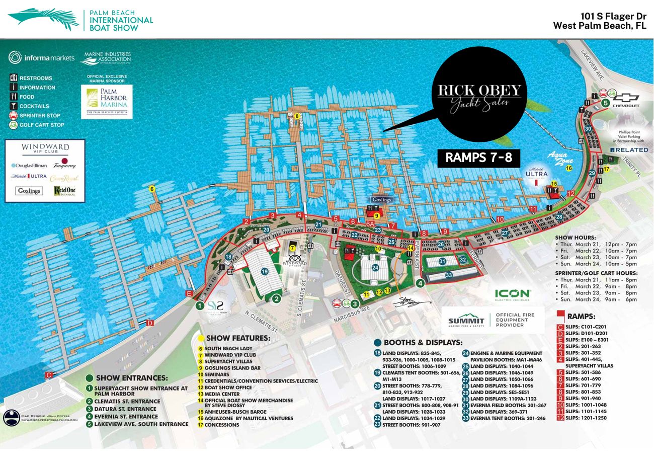 Palm Beach 2024 main map