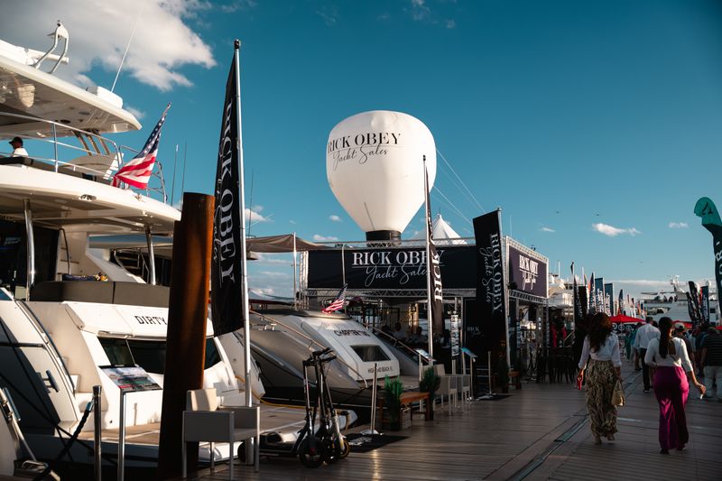 Rick Obey Yacht Sales at Yachting Events