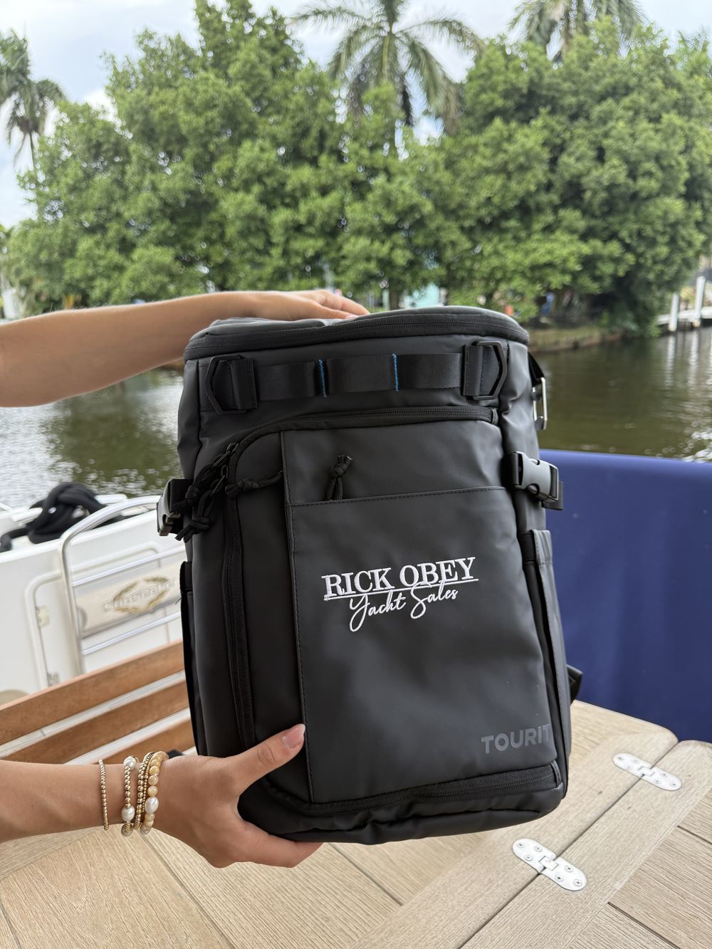 Black ROY Backpack Cooler Bag
