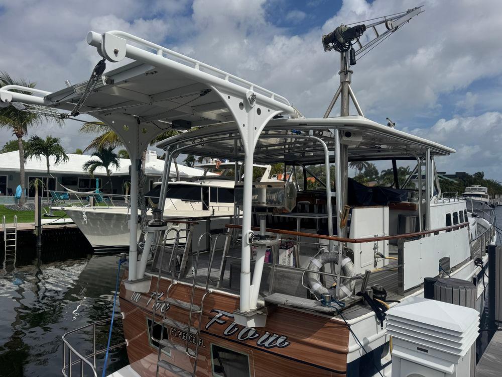 61' 1982 Custom Virpack Steel Hull