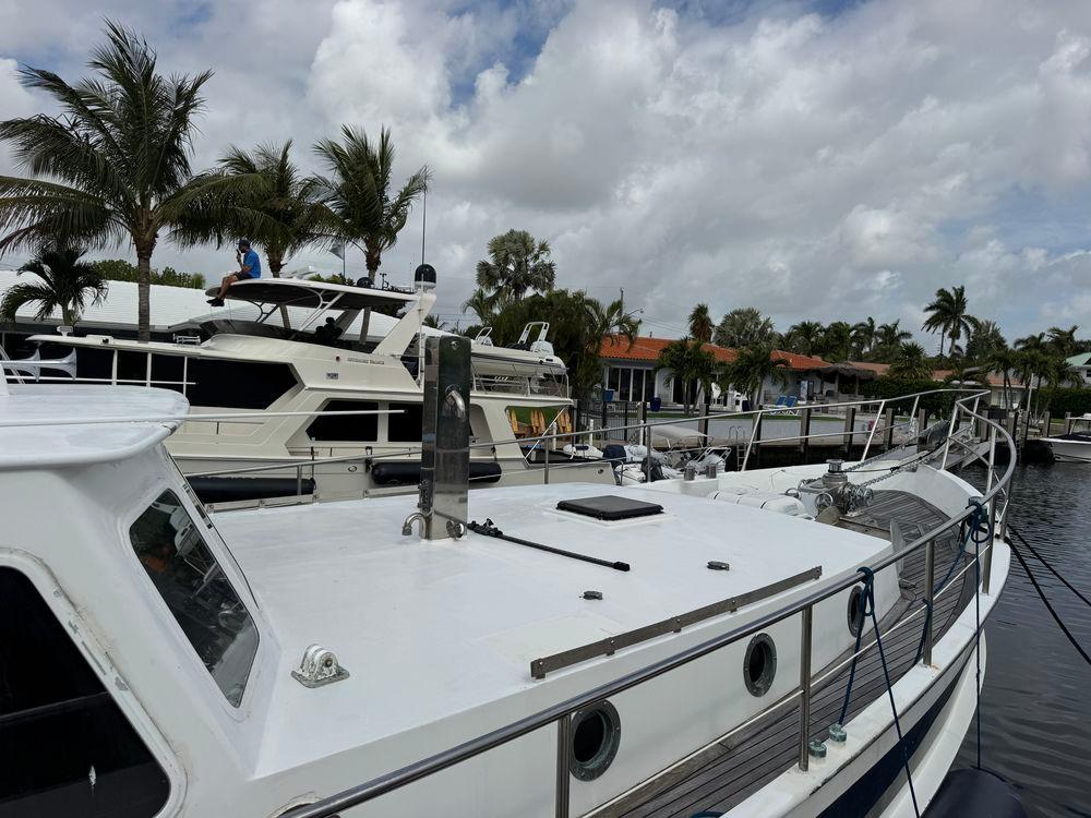 61' 1982 Custom Virpack Steel Hull