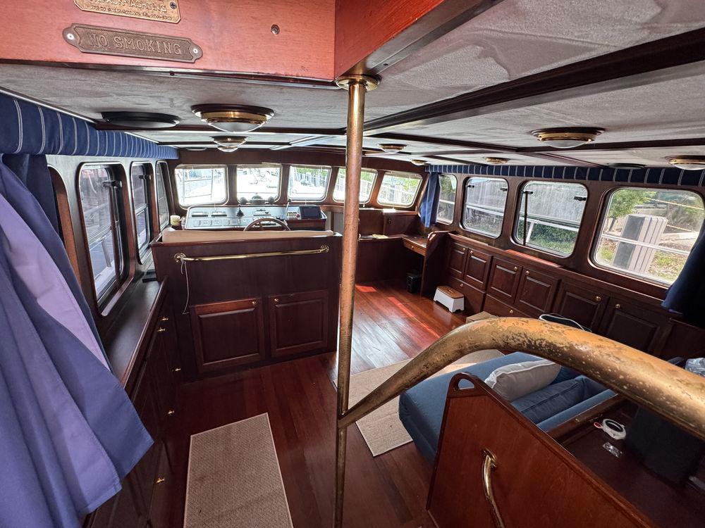 61' 1982 Custom Virpack Steel Hull