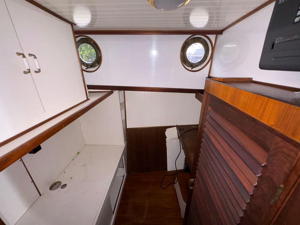 61' 1982 Custom Virpack Steel Hull